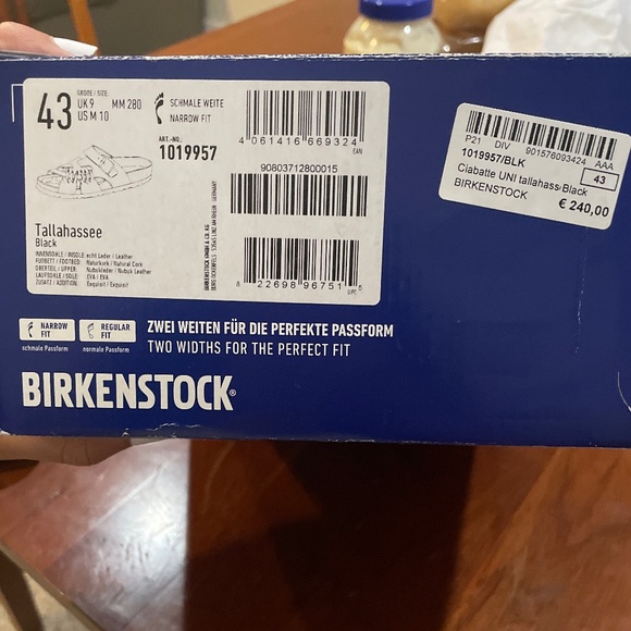 BIRKENSTOCK BLACK TALLAHASSEE main image 2
